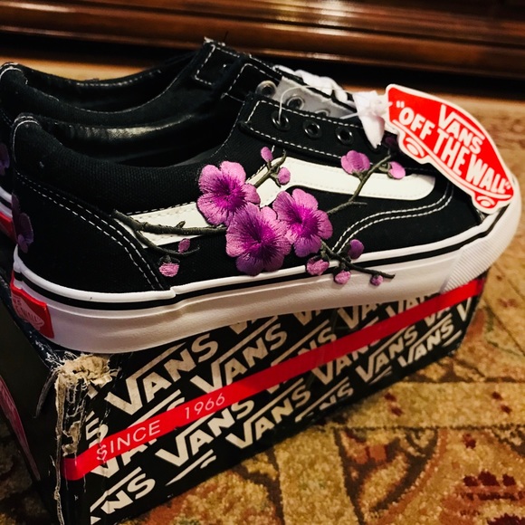 vans flower vans flower